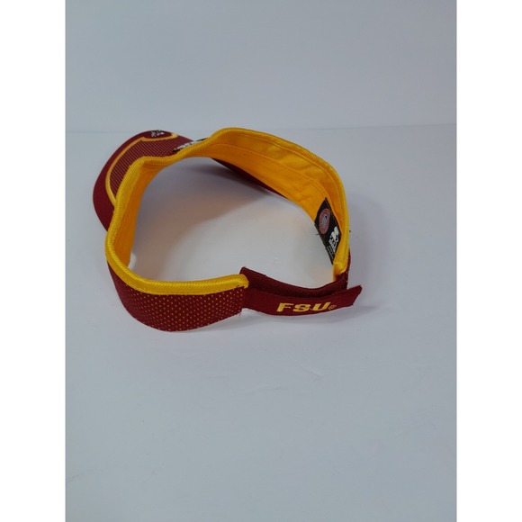 Vintage 90s FSU Florida State Seminoles NOLES Starter Sun Visor Cap Adjustable - Picture 4 of 7